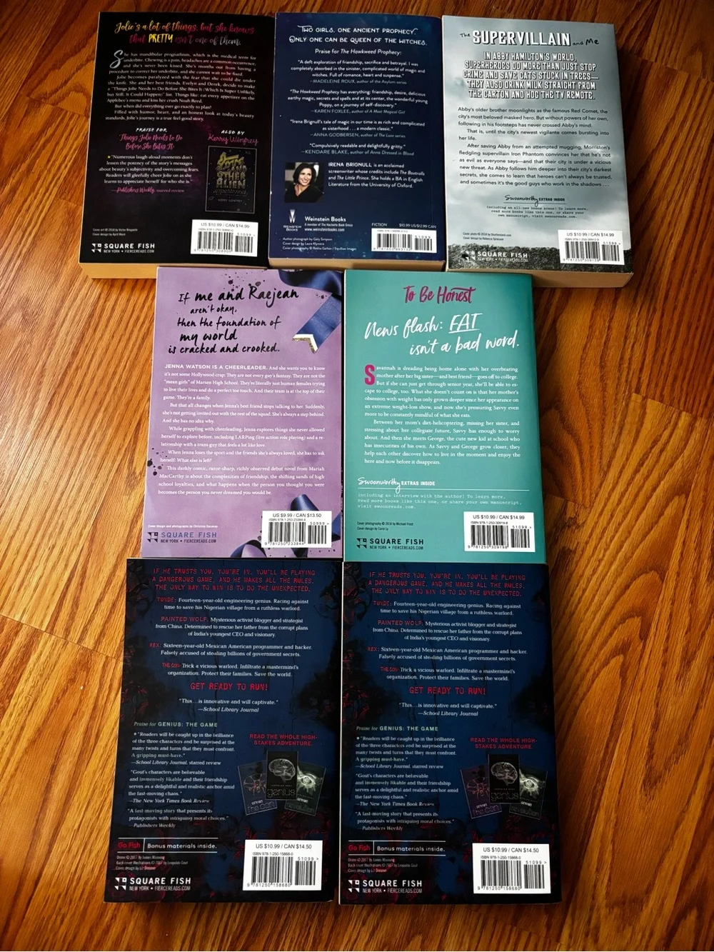 Bundle of 7 books